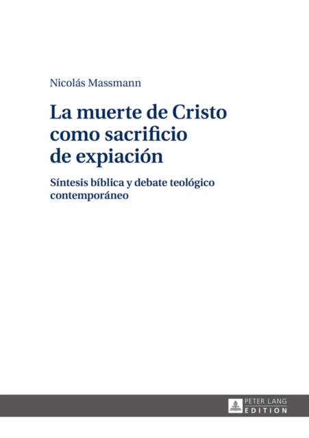 E-Book La muerte de Cristo como sacrificio de expiacion Massmann Nicolas Massmann