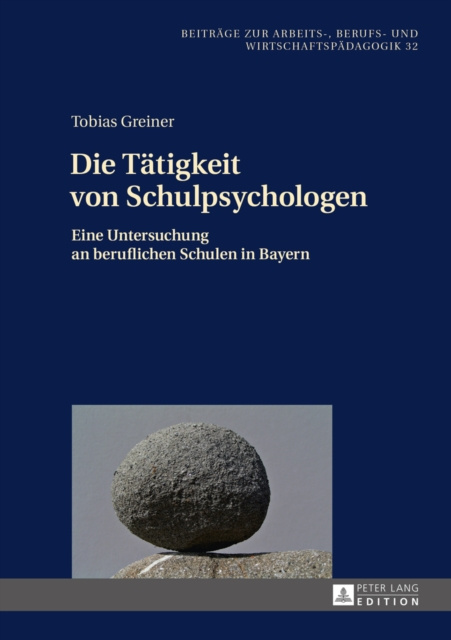 E-kniha Die Taetigkeit von Schulpsychologen Greiner Tobias Greiner