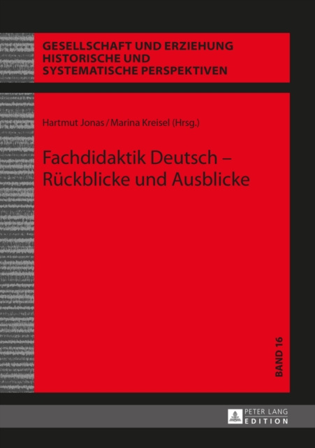 E-kniha Fachdidaktik Deutsch - Rueckblicke und Ausblicke Jonas Hartmut Jonas