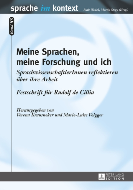 Libro elettronico Meine Sprachen, meine Forschung und ich Krausneker Verena Krausneker