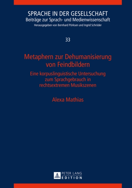 E-kniha Metaphern zur Dehumanisierung von Feindbildern Mathias Alexa Mathias