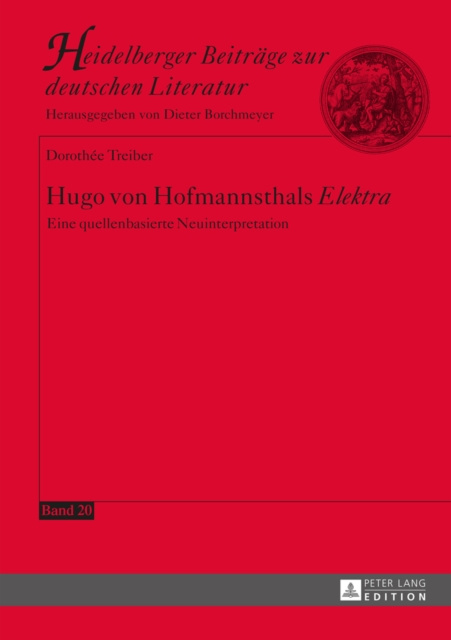 E-kniha Hugo von Hofmannsthals Elektra Treiber Dorothee Treiber