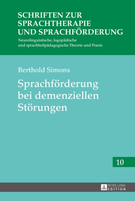 E-kniha Sprachfoerderung bei demenziellen Stoerungen Simons Berthold Simons