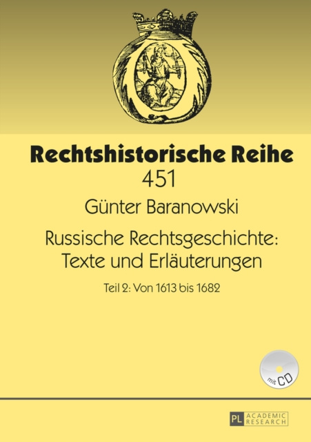 E-book Russische Rechtsgeschichte: Texte und Erlaeuterungen Baranowski Gunter Baranowski