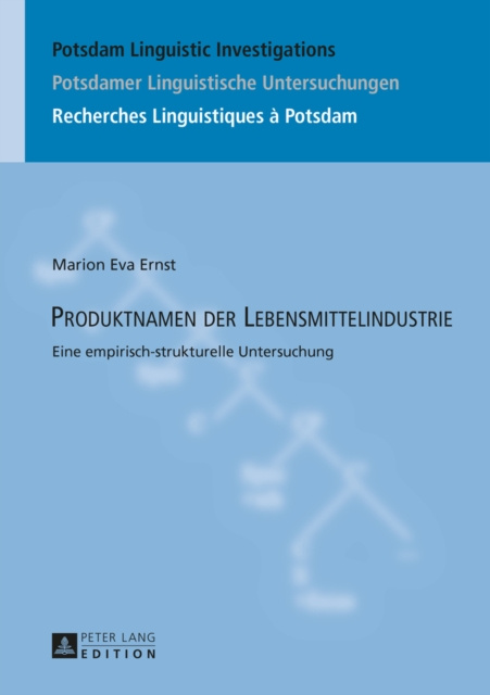 E-Book Produktnamen der Lebensmittelindustrie Ernst Marion Ernst