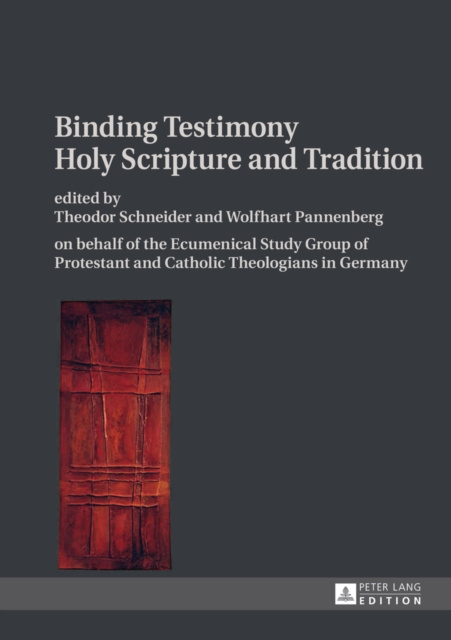 E-book Binding Testimony- Holy Scripture and Tradition Schneider Theodor Schneider