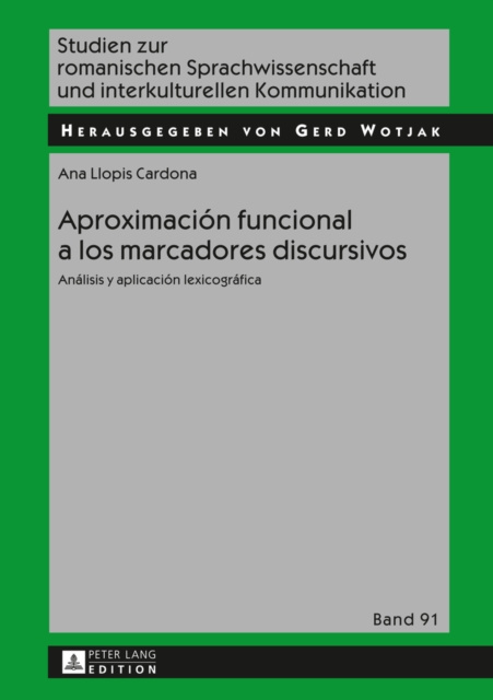 E-kniha Aproximacion funcional a los marcadores discursivos Llopis-Cardona Ana Llopis-Cardona