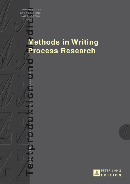 E-knjiga Methods in Writing Process Research Knorr Dagmar Knorr