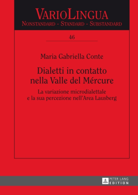 E-kniha Dialetti in contatto nella Valle del Mercure Conte Maria Gabriella Conte