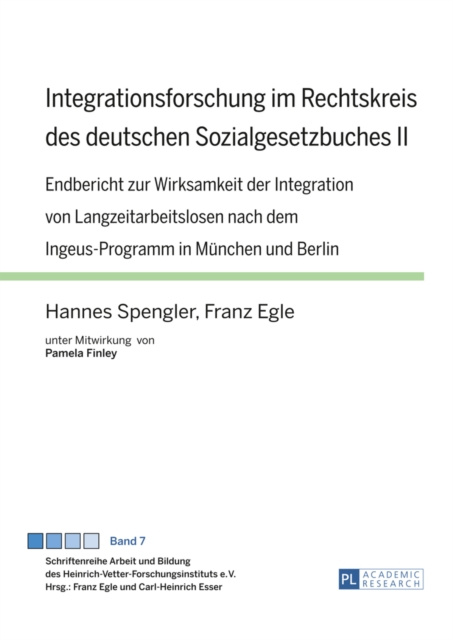 E-kniha Integrationsforschung im Rechtskreis des deutschen Sozialgesetzbuches II Spengler Hannes Spengler