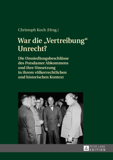 E-kniha War die Vertreibung Unrecht? Koch Christoph Koch