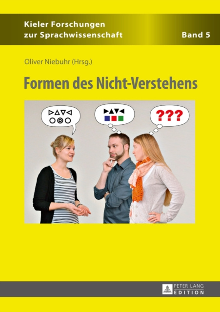 E-kniha Formen des Nicht-Verstehens Niebuhr Oliver Niebuhr