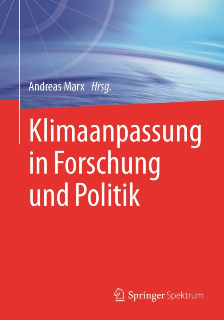 E-kniha Klimaanpassung in Forschung und Politik Andreas Marx