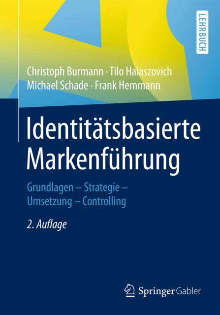 E-kniha Identitatsbasierte Markenfuhrung Christoph Burmann