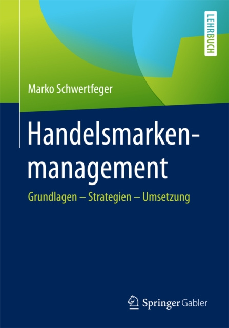 E-book Handelsmarkenmanagement Marko Schwertfeger