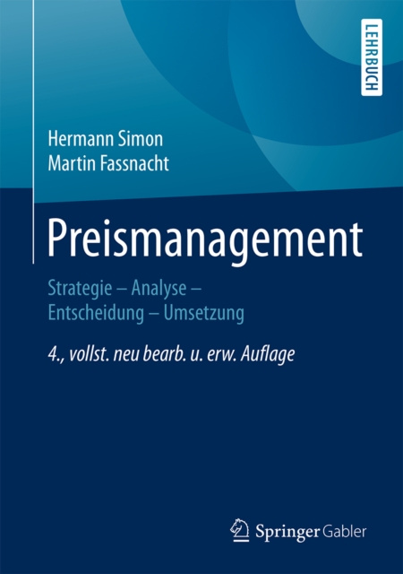 E-kniha Preismanagement Hermann Simon