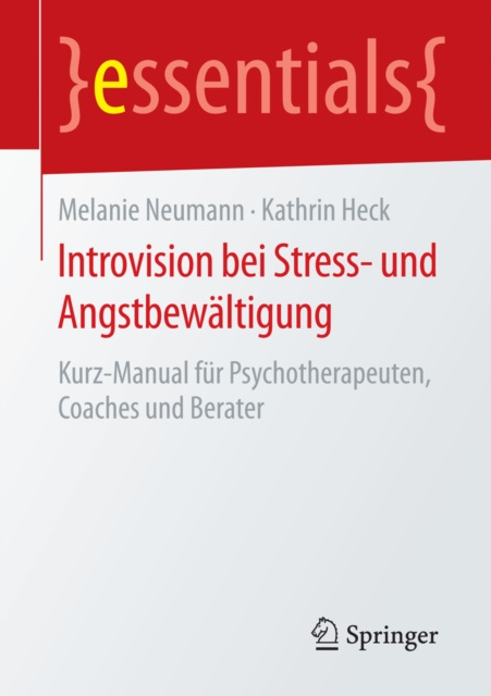 E-kniha Introvision bei Stress- und Angstbewaltigung Melanie Neumann
