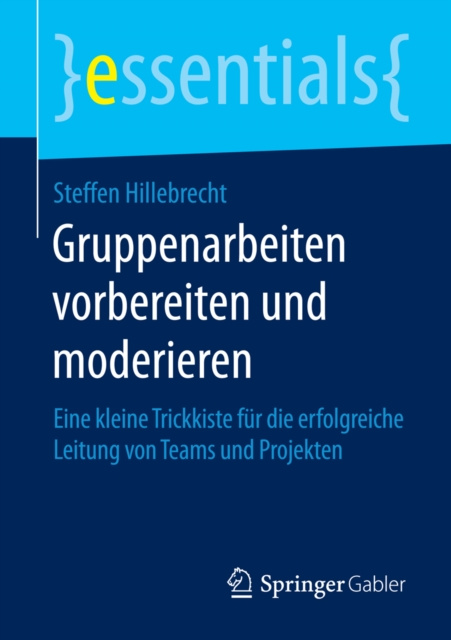 E-kniha Gruppenarbeiten vorbereiten und moderieren Steffen Hillebrecht