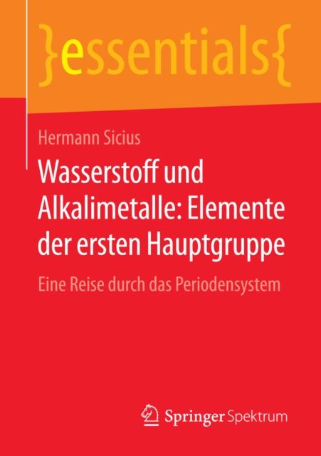 E-kniha Wasserstoff und Alkalimetalle: Elemente der ersten Hauptgruppe Hermann Sicius