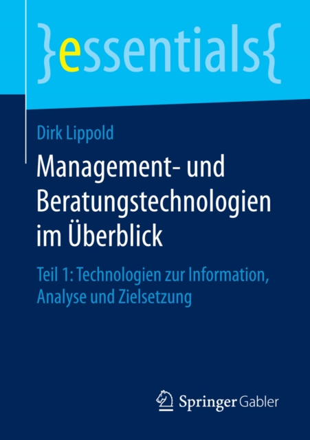 E-kniha Management- und Beratungstechnologien im Uberblick Dirk Lippold