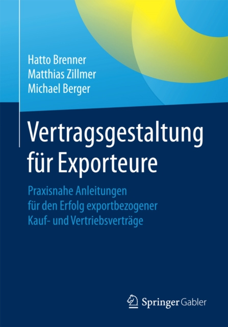 E-Book Vertragsgestaltung fur Exporteure Hatto Brenner