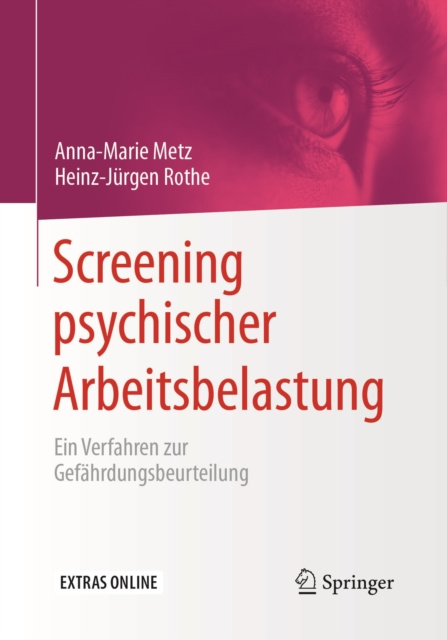 E-kniha Screening psychischer Arbeitsbelastung Anna-Marie Metz