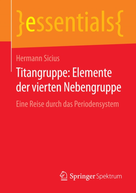 E-kniha Titangruppe: Elemente der vierten Nebengruppe Hermann Sicius