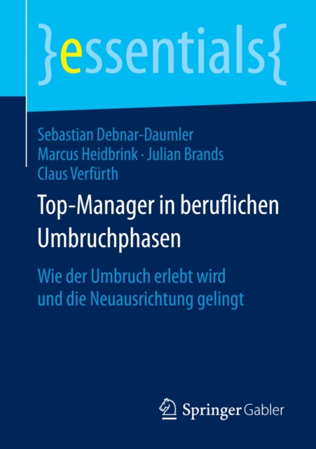 E-kniha Top-Manager in beruflichen Umbruchphasen Sebastian Debnar-Daumler