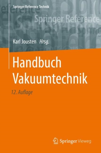 E-book Handbuch Vakuumtechnik Karl Jousten