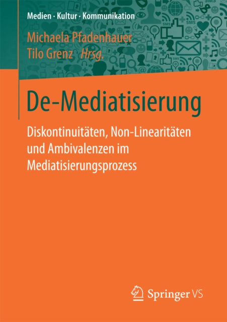 E-kniha De-Mediatisierung Michaela Pfadenhauer