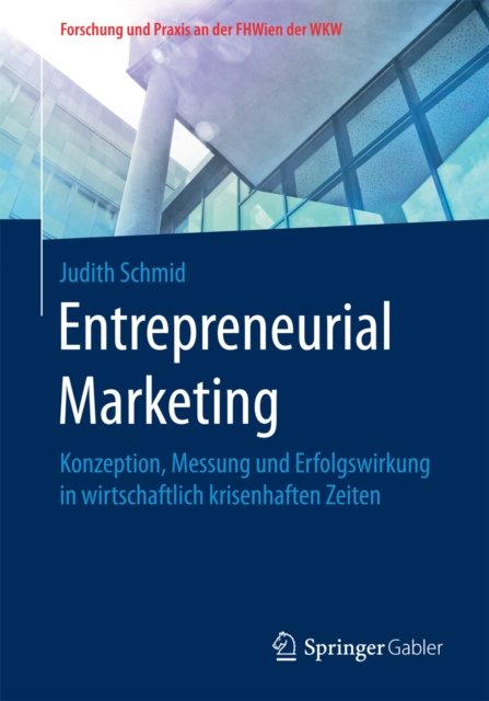 E-kniha Entrepreneurial Marketing Judith Schmid
