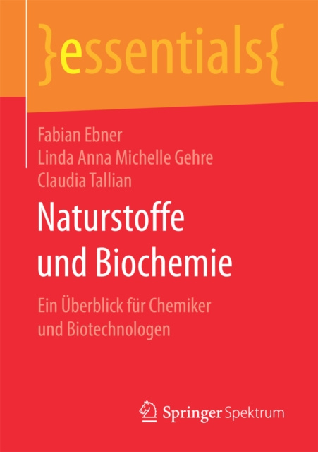 E-kniha Naturstoffe und Biochemie Fabian Ebner