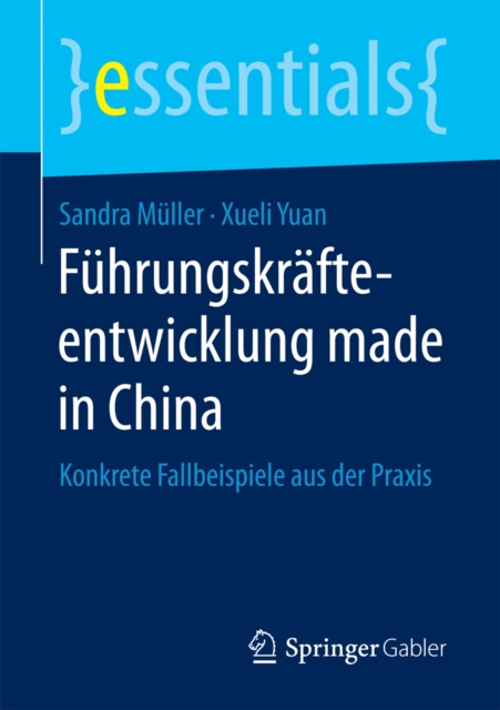 E-kniha Fuhrungskrafteentwicklung made in China Sandra Muller