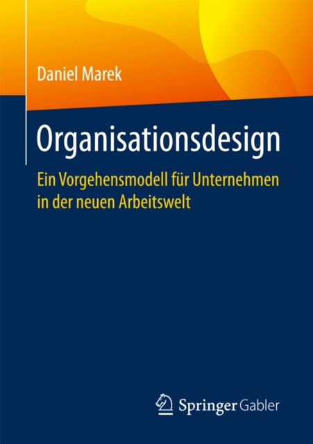 E-kniha Organisationsdesign Daniel Marek