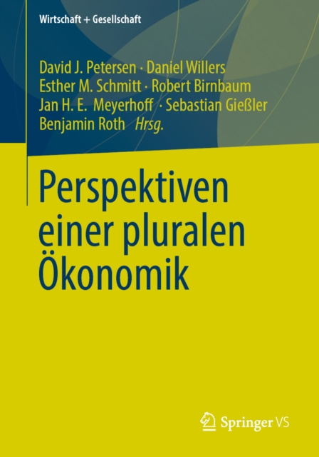 E-kniha Perspektiven einer pluralen Okonomik David J. Petersen