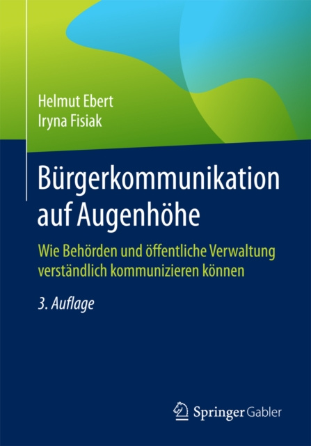 E-book Burgerkommunikation auf Augenhohe Helmut Ebert