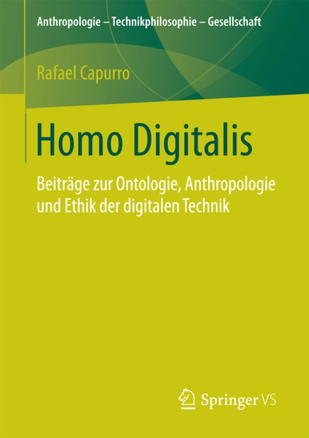E-book Homo Digitalis Rafael Capurro