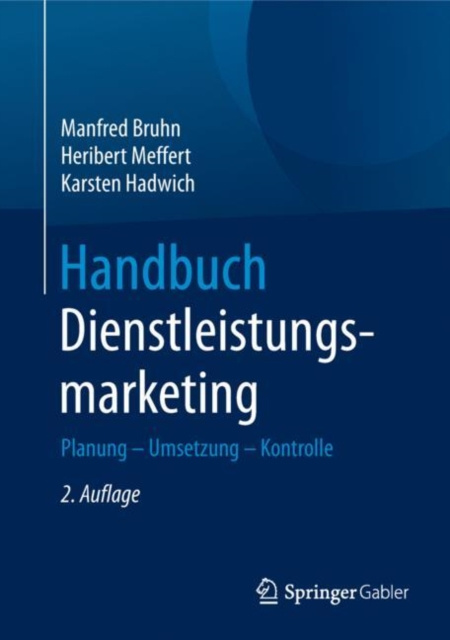 E-kniha Handbuch Dienstleistungsmarketing Manfred Bruhn