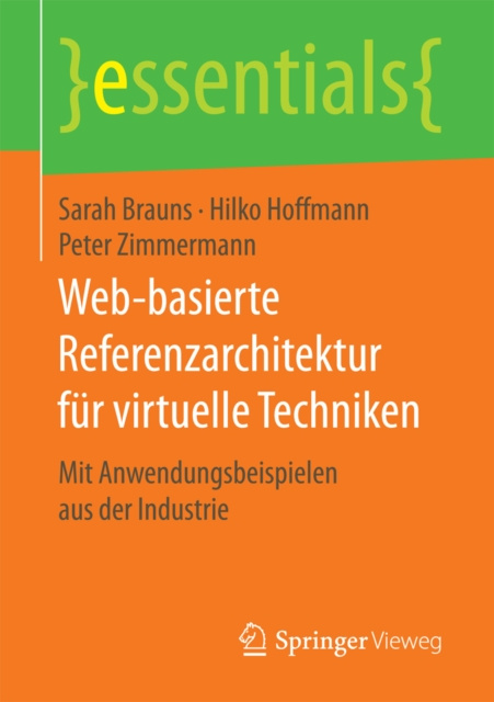 E-kniha Web-basierte Referenzarchitektur fur virtuelle Techniken Sarah Brauns