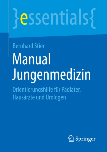 E-kniha Manual Jungenmedizin Bernhard Stier