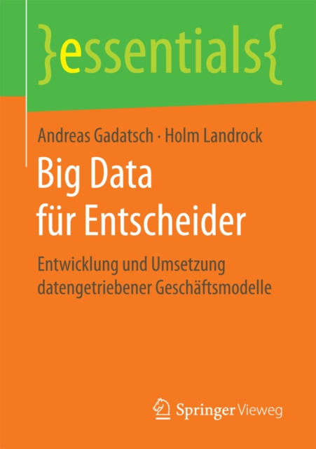 E-kniha Big Data fur Entscheider Andreas Gadatsch