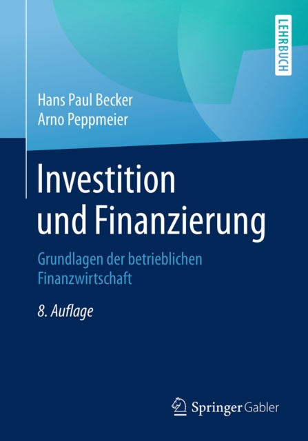 E-kniha Investition und Finanzierung Hans Paul Becker