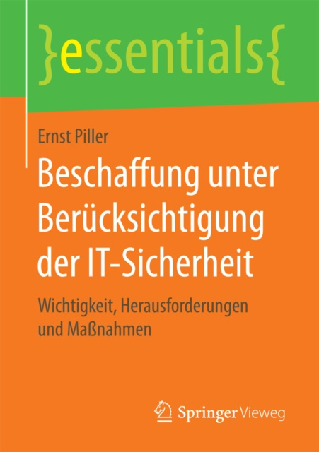 E-kniha Beschaffung unter Berucksichtigung der IT-Sicherheit Ernst Piller