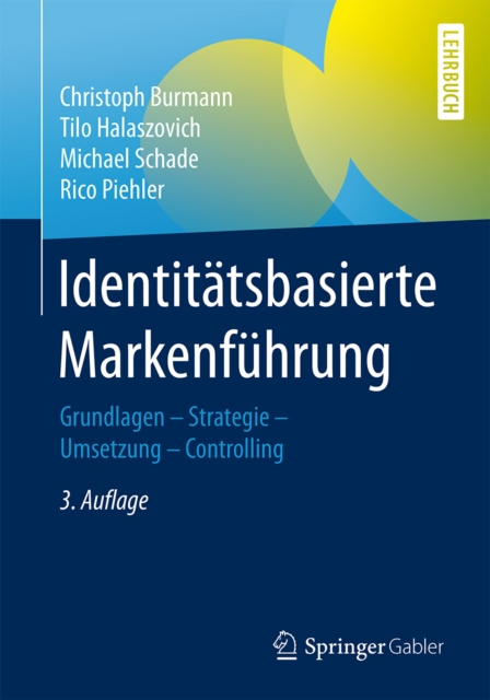 E-kniha Identitatsbasierte Markenfuhrung Christoph Burmann