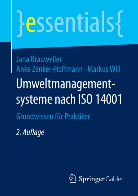 E-kniha Umweltmanagementsysteme nach ISO 14001 Jana Brauweiler