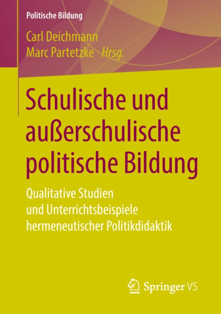 E-kniha Schulische und auerschulische politische Bildung Carl Deichmann