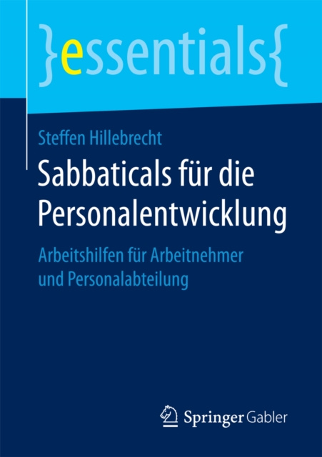 Libro elettronico Sabbaticals fur die Personalentwicklung Steffen Hillebrecht