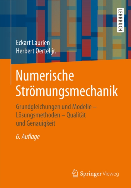 ebook Numerische Stromungsmechanik Eckart Laurien