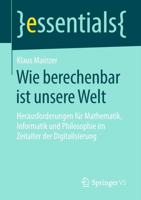 E-book Wie berechenbar ist unsere Welt Klaus Mainzer