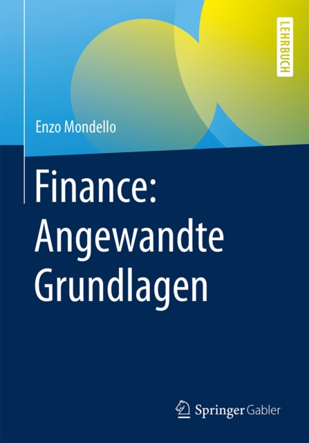 ebook Finance: Angewandte Grundlagen Enzo Mondello